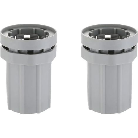 Lot de 2 Écrous de Fixation de Robinet en Plastique - Écrous de Sécurité pour Robinet - Écrou Anti-relâchement - Accessoires de Fixation pour Robinet de Cuisine, Salle de Bain (1/5)