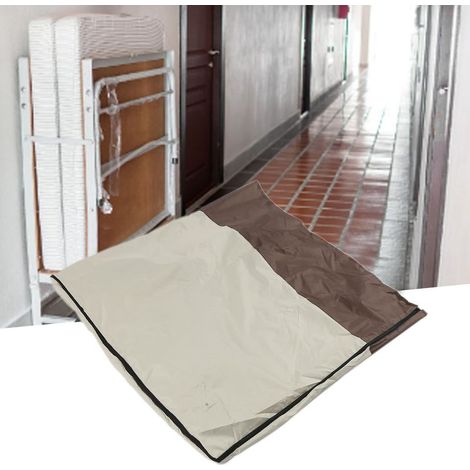 Housse de protection pour lit pliant [102x33x104cm] - Oxford 210D imperméable et anti-poussière avec sac de rangement incl (1/5)