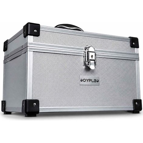 Oypla 300 Disc Aluminium CD DVD Game Storage Flight Case DJ Carry Box (1/5)