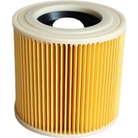 Elemento filtrante, paquete de 2, filtro para aspiradora Karcher WD3 Premium, WD2, WD3, WD3P, MV2, MV3 - Filtros WD3 - Filtros de repuesto para aspiradora (1/4)