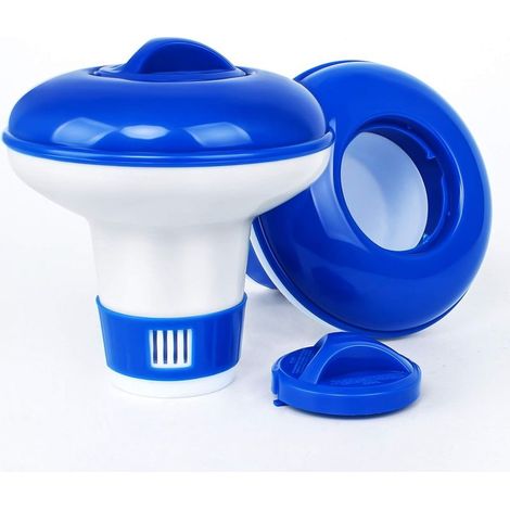 2 Pièces Dosage Flotteur Chlore Dosage Flotteur Piscine Distributeur Flotteur Chimique Automatique (1/5)