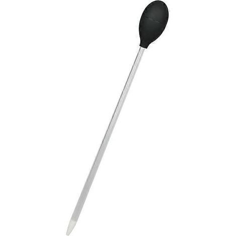 Distributeur de corail SPS HPS, tube long acrylique 35cm noir, distribution précise localisée pour alimentation spot, accessoire aquarium récifal. (1/4)