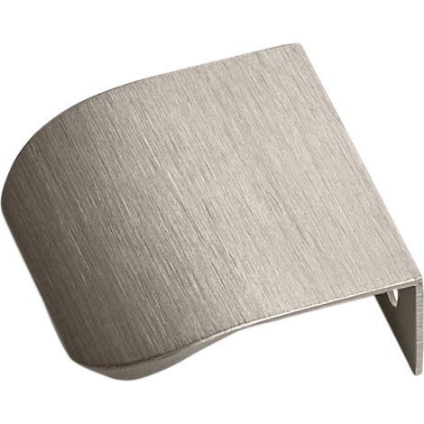 Griffleiste BLANKETT round 40 x 18 x 42 mm Aluminium Edelstahloptik gebürstet (1/5)