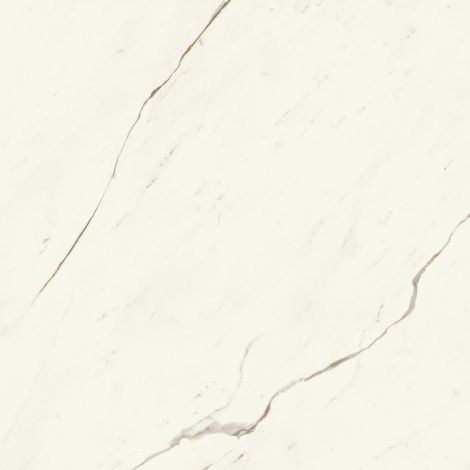 Carrelage effet Marbre Blanc Calacatta Alba 120x120x0,9 cm Silk Montira - Sol et mur intérieur (vendu par carton de 2,88 m²) - RO'MA CARRELAGE