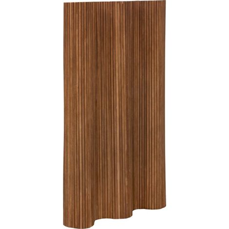 Paravento colva 120x170 cm marrone scuro - Atmosphera créateur d'intérieur (1/3)