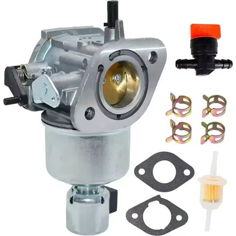 Carburador para motores de cortacésped Kawasaki FH541V FS481V, números de pieza 15004-0822, 15004-0823 y 15004-7006, incluye juntas y accesorios. (1/5)
