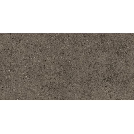 Carrelage effet Pierre Calcaire Gris Terre 60x30x0,9 cm Mat Domella - Sol et mur intérieur (vendu par carton de 1,26 m²) - RO'MA CARRELAGE