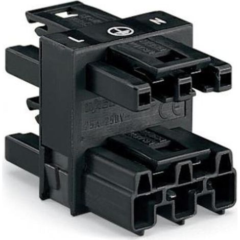 WAGO GmbH& Co. KG Verteiler 250V 25A 3p. schwarz 770-607 (1/4)