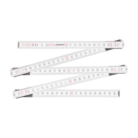 Meter Strend Pro Premium WR105, 1 m, Holz, Klappmeter