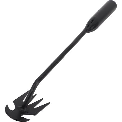 Désherbeur de jardin multifonctionnel à 4 dents de 30 cm en acier à haute teneur en carbone (1/5)