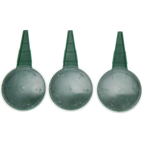 Distributeurs de graines - Lot de 3 - Plastique robuste - 5 réglages d'espacement - Jardinage et semis précis - Outil manuel pratique (1/5)