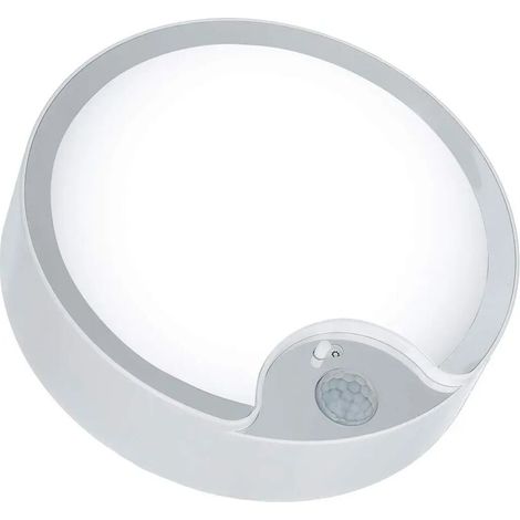 FLITIPlafonnier LED avec détecteur de mouvement 300 lm – 19 cm, installation rapide pour greniers, garages, couloirs et escaliers (1/5)