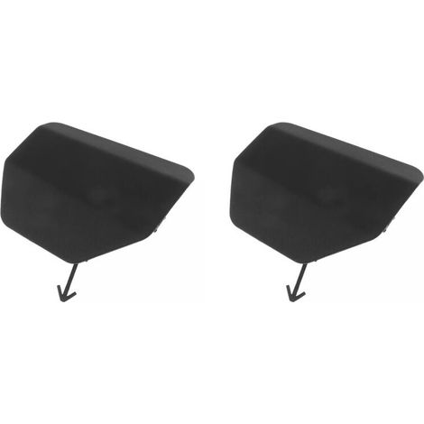 Cubiertas para ganchos de remolque para 2 parachoques delanteros de coche, número de modelo 531280A060. Aptas para piezas de coche de 2022-2023.