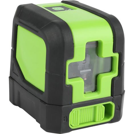 Niveau à bulle laser haute précision 9011G/R à 2 lignes, instrument de mesure de précision étanche IP54 (vert) (1/5)