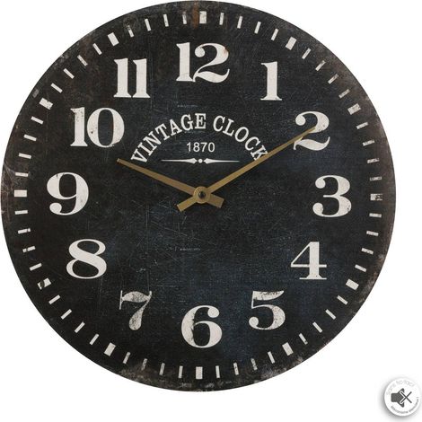 Orologio Alex D38cm - Nero - Atmosphera créateur d'intérieur