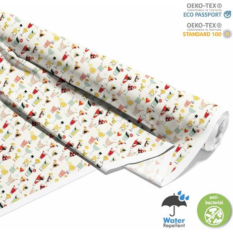 TESSUTI DECORATIVI PER ESTERNI OXFORD - Motivo Cocktail  DX8654 (1/5)