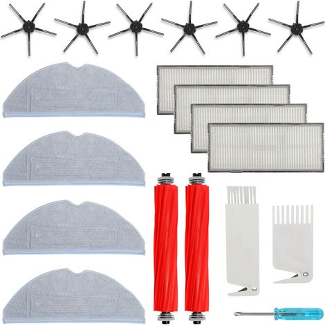 Wolketon 19pcs Accessoires pour Roborock S7 S7 + S7 Plus S7 Max T7s T7s Plus Robot (1/5)