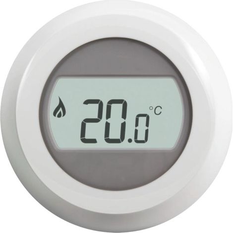 Sélecteur de température ambiante T87M OpenTherm, blanc
