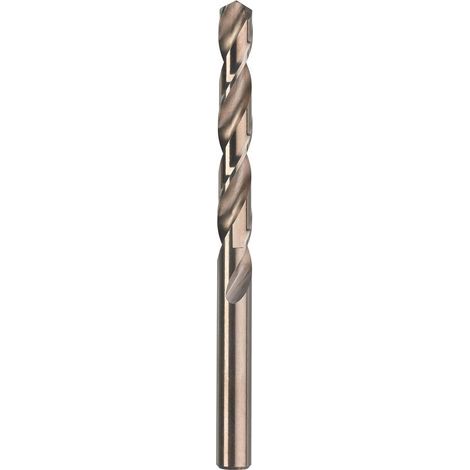 Foret à métaux, foret hélicoïdal allongé contenant du cobalt, foret pivotant extra-long en acier inoxydable haute résistance pour le travail du bois et le perçage profond (10 mm) (1/2)