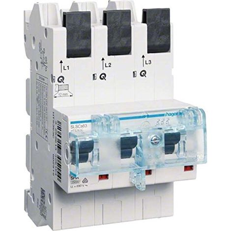 HAGER HTS390C SLS-SCHALTER 3POLIG 100A