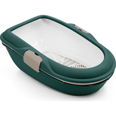 TOILETTE FURBA CHIC VERDE INGLESE/TORTORA CHIARO