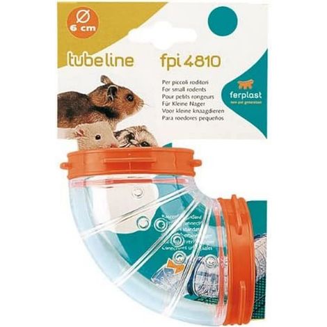 Ferplast Accessori roditori Ferplast Tubo FPI 4810 CURVE Colori Misti ricurvo tunnel