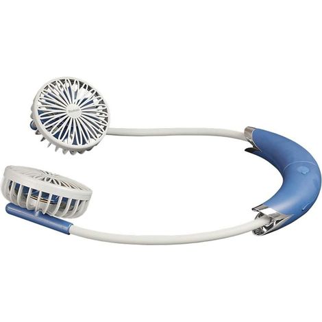 Ventilateur USB portable avec tête oscillante et fonction de chargement portable et silencieux. (1/5)