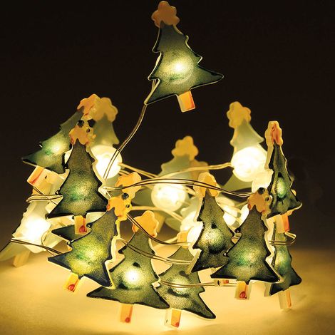 Ghirlanda decorativa con 20 LED, motivi, 1,05 m, colori/modelli coordinati