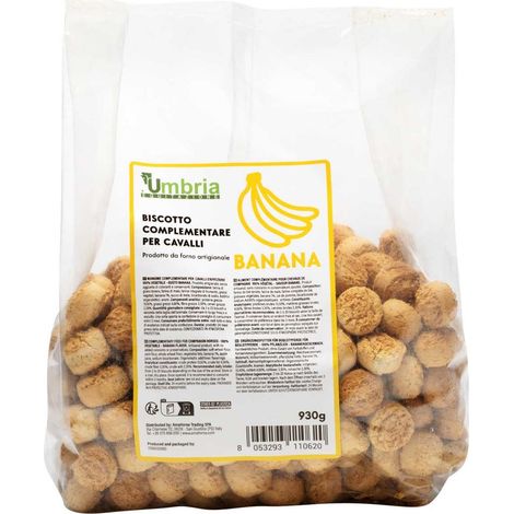 Biscotti per cavalli al gusto banana 930 g (1/2)