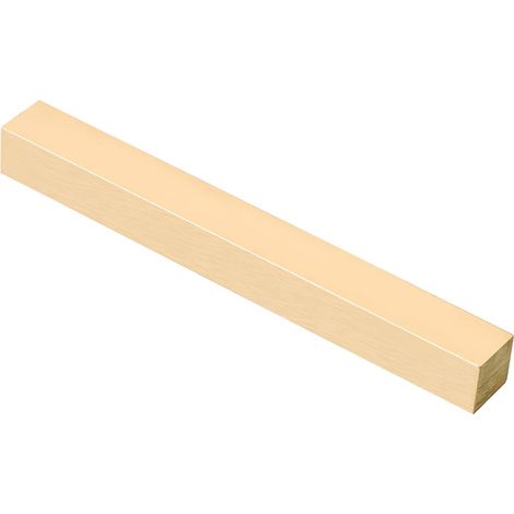 5/8 x 5/8 x 6" H59 Brass Square Bar Solid Square Milling Bar for Craft Maintenance Architectural Decoration Electric Brass (1/5)