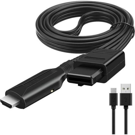Converter HDMI N64/SNES/NGC/Gamecube - 720P/1080P - Plug and Play - Restauration video (1/4)