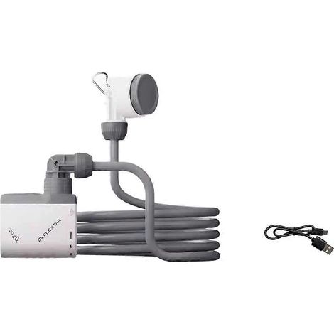 FLEXTAIL tragbare elektrische Duschpumpe, IPX7 wasserdicht, kompakt, ideal für Camping und die Reinigung von Haus und Garten im Freien. (1/5)