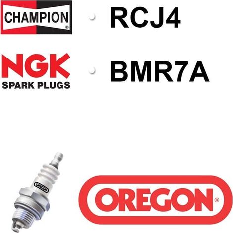 Bougie OREGON - CHAMPION rcj4 NGK bmr7a