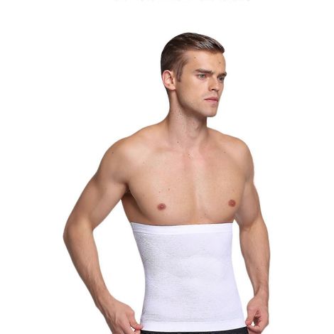 Ceinture lombaire chauffante élastique pour soulager les douleurs du bas du dos, soutien lombaire réglable, bande thermique pour maintien musculaire, taille unique. (1/4)