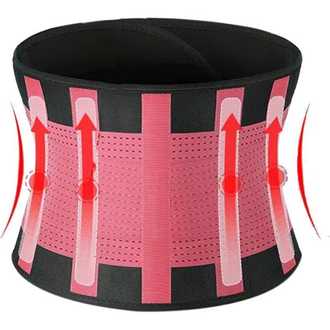 Ceinture de soutien lombaire unisexe. Ceinture de soutien lombaire réglable.