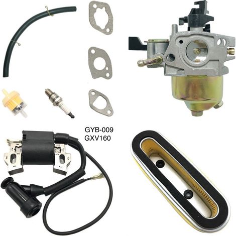 Vergaser-Reparatursatz kompatibel mit GXV120, GXV140, GXV160, HR194, HR195 (505-021) (1/4)