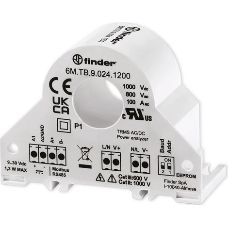 Transformateur de mesure FINDER 6M.TB.9.024.1200, 100 A