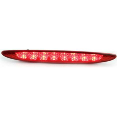 Éclairage et réflecteurs pour remorque, 3Eme Remplacement De Feu Stop Pour Mini Cooper 01-06 R50 R53 Lentille Claire Rouge Brillant Monture Haute, Rouge