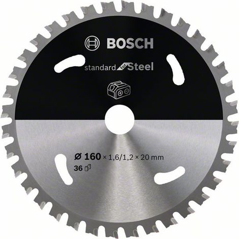 Bosch PRO Steel cordless Kreissägeblatt 160 x 1,6 x 20 mm (1/5)
