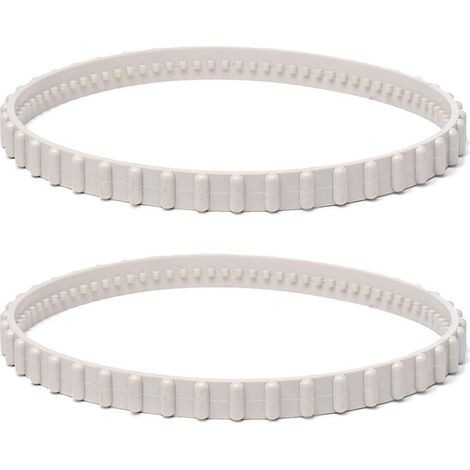 Lot de 2 courroies d'entraînement de rechange pour nettoyeur de piscine Hayward Aqua Vac Tiger Shark