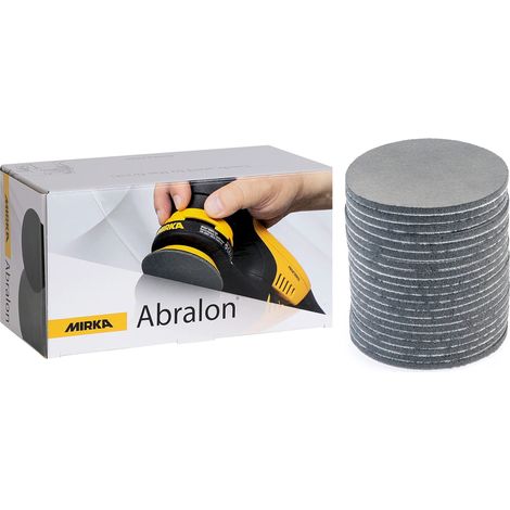 Mirka Abralon J3 Tampone di levigatura 77mm grana 500, 20/pacco, per la levigatura e la lucidatura di vernice, legno, plastica (1/4)