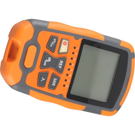 Testeur fibre optique portable multimode AUA M70 avec source lumineuse LED 20MW, mesure -70 à +10dBm, 10 longueurs d'onde, coque ABS (1/5)
