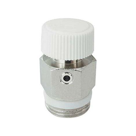 VALVOLA SFIATO 194 ITAP - OTTONE CROMATO 3/8M- 10 pezzi
