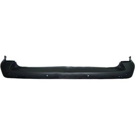 Pare-choc arrière noir avec trous pour radars Volkswagen Transporter T5 2003-2012
