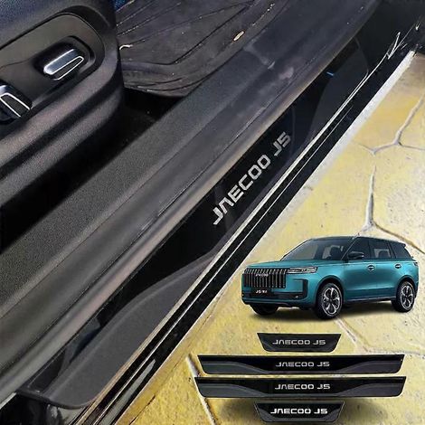 Pour Chery Jaecoo 5 J5 2026, protection de seuil de porte, autocollant de protection anti-éraflures, noir (noir) (1/5)