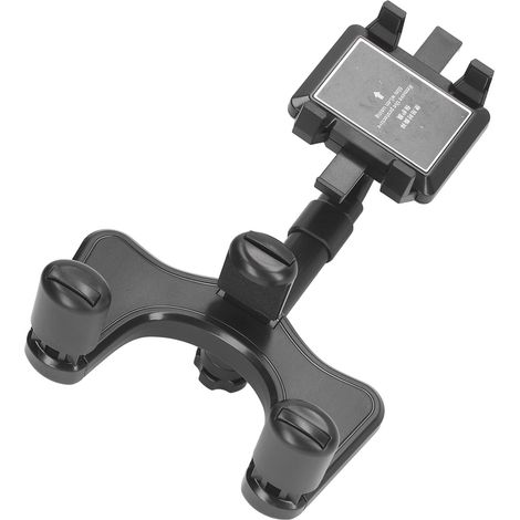 Support de téléphone de voiture rotatif à 360°, stable et multifonctionnel, pour rétroviseur. (1/5)