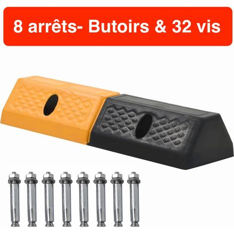 8 Arrêts - Butoirs pour place de stationnement Parking (1/5)