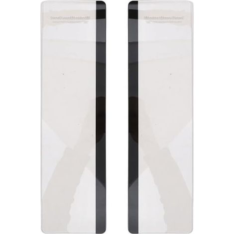 Tableau mémo créatif en acrylique pour ordinateur : présentoir transparent pour bureau, écriture réutilisable pour rappels et listes de tâches, décoration d'intérieur légère (côté droit) (1/5)