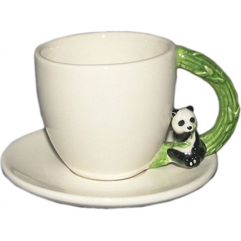 Tasse a café Panda avec sous-tasse (1/5)