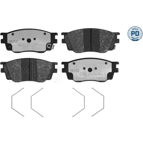 Kit de plaquettes de frein, frein à disque MEYLE 025 242 4616/PD MAZDA